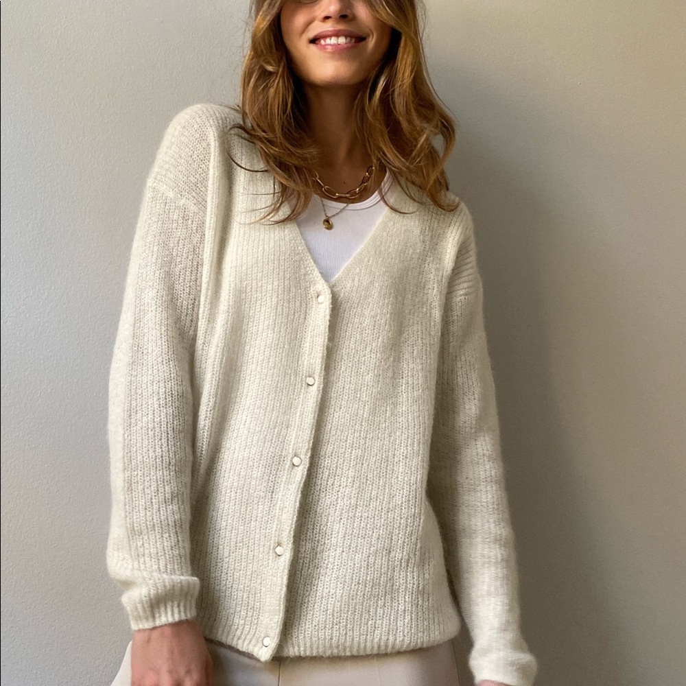 YELLOW Wilfred Front to Back Cardigan